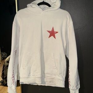 Darlin Cream and White Hoodie